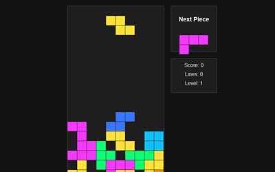 Tetris game